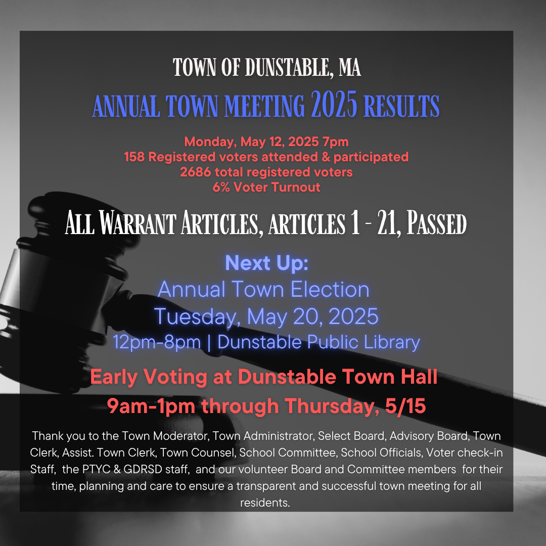 town meeting results