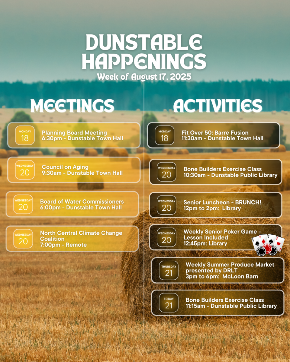 weekly happenings