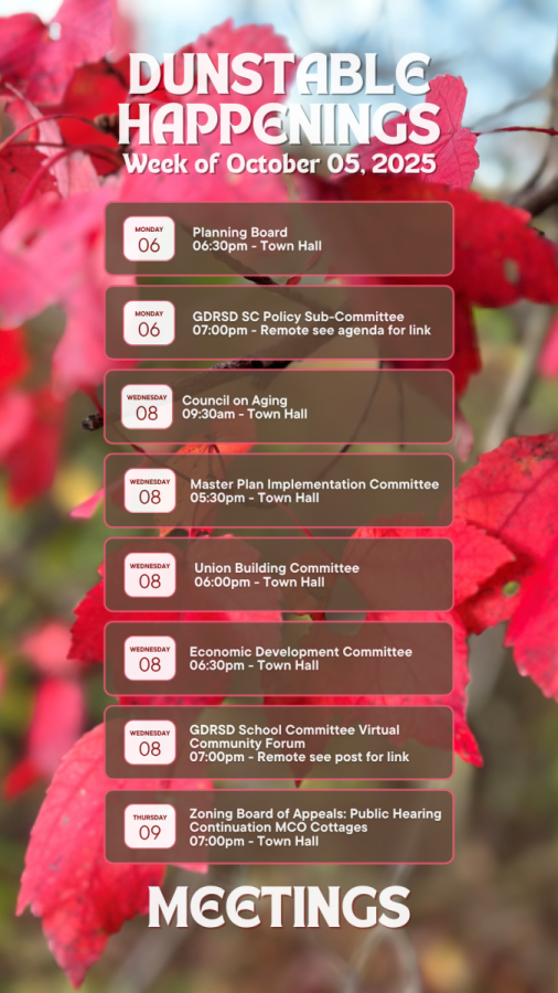weekly happenings