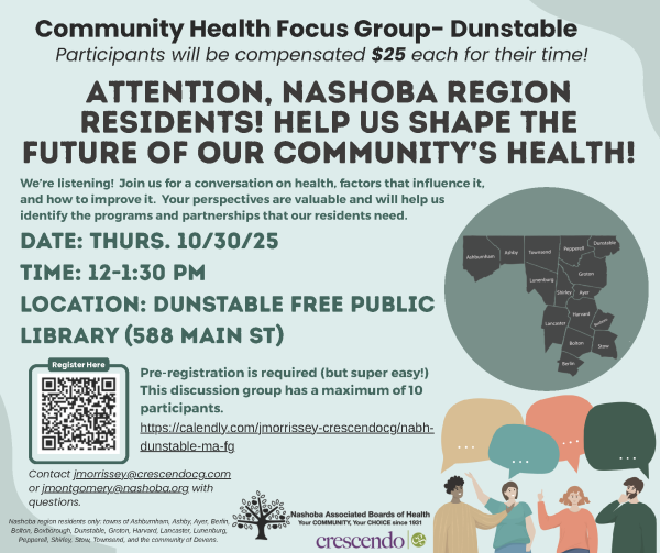 health focus group flyer