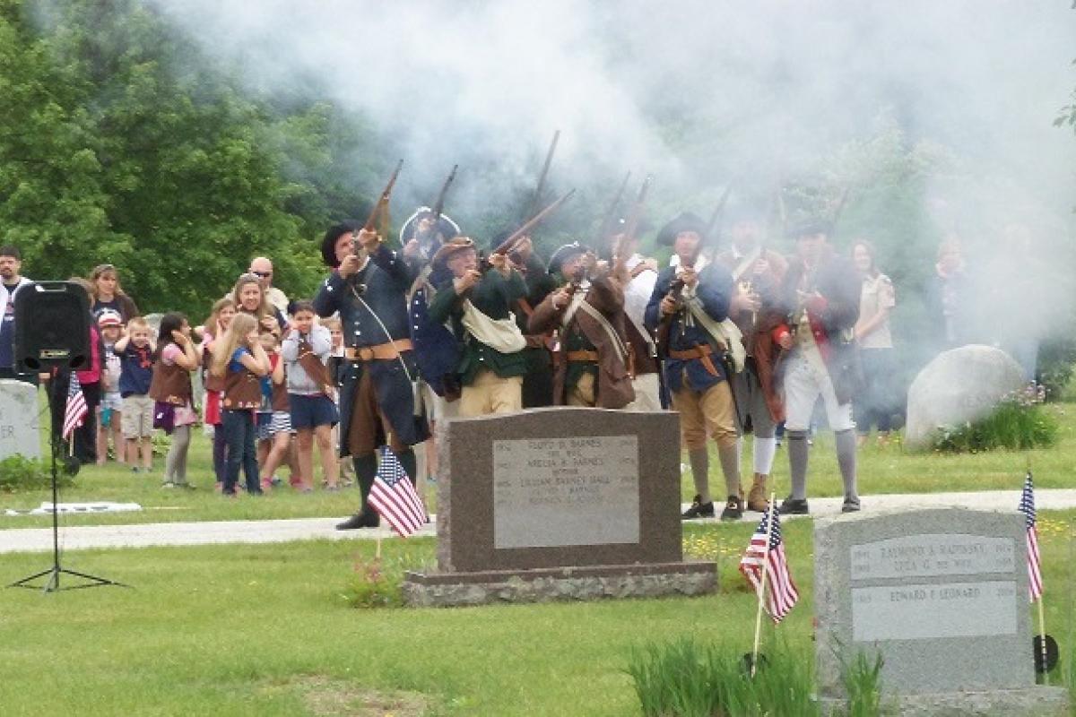 Memorial Day - Militia Firing