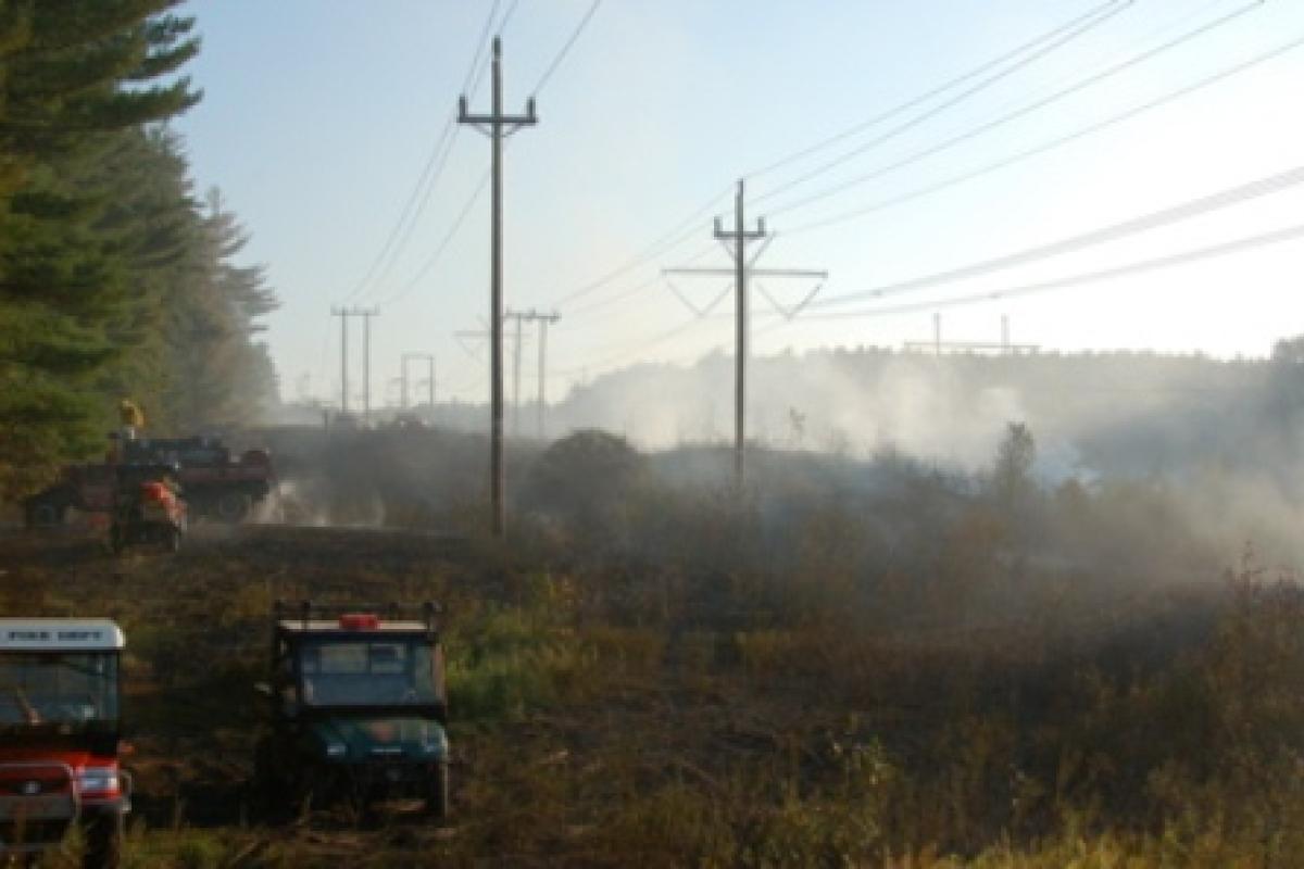 9110 Groton Brush Fire Dunstable MA