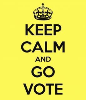 Keep Calm and Go Vote