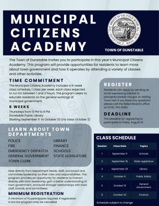 municipal citizens academy