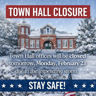 Town Hall Closed Graphic