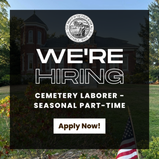 Cemetery Laborer Job Posting