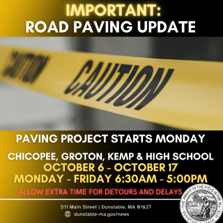 paving alert