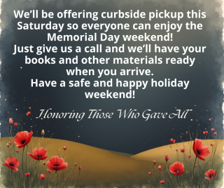 Curbside for Memorial Day