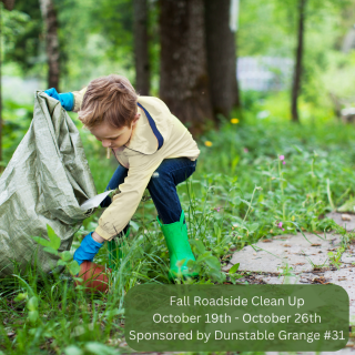 Fall Roadside Clean Up - Bags are Available at Town Hall & Tully Farm ...
