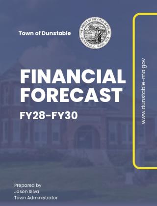 financial forecast cover