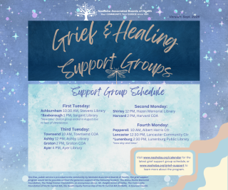 grief support schedule