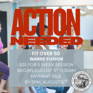 fit over 50: barre fusion