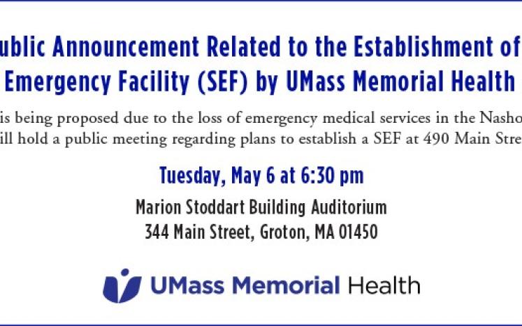 umass memeorial health public meeting