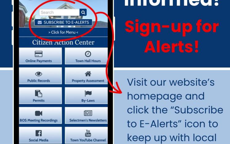 stay informed