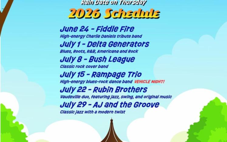 summer concerts
