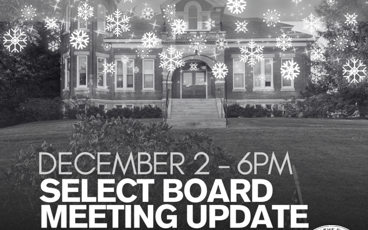 select board meeting update