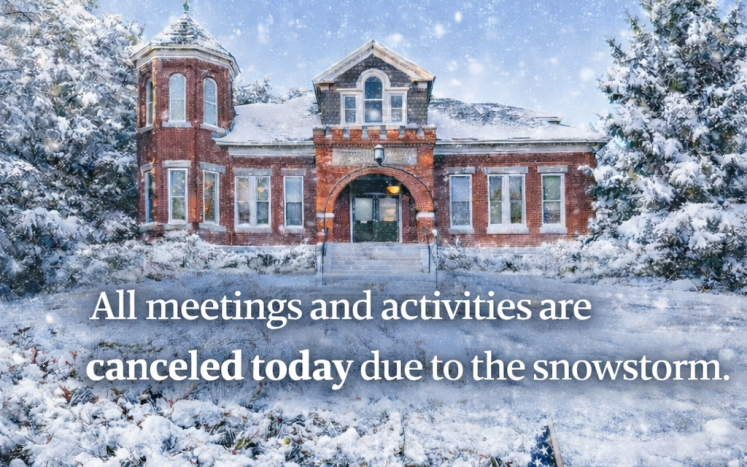 Cancellation graphic