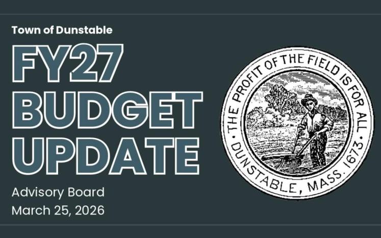 FY27 Budget Presentation Cover Sheet