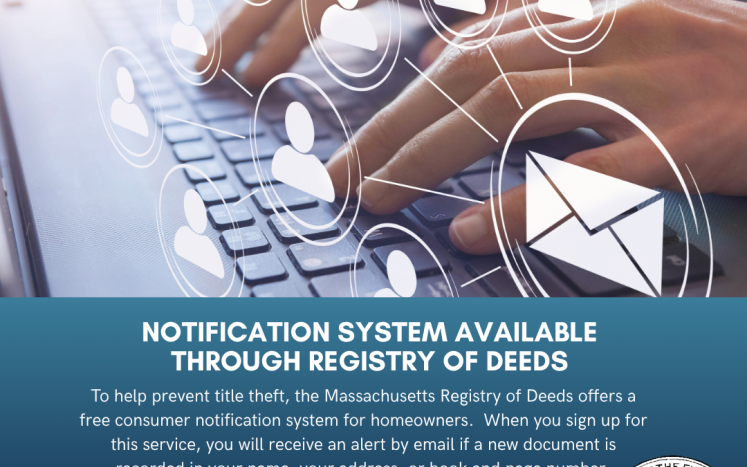 consumer notification service registry of deeds