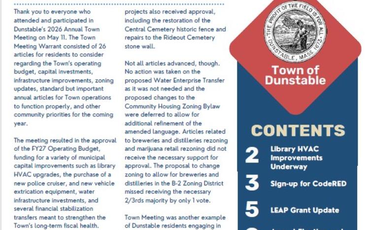 Summer Newsletter