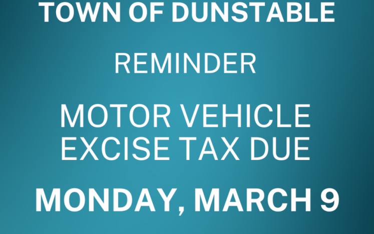 MOTOR VEHICLE TAX DUE GRAPHIC