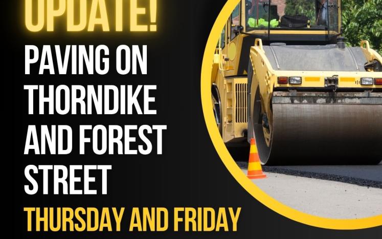 Paving Graphic - Thorndike and Forest Street